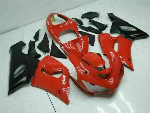 Vermelho Carroçaria ZX6R 2005-2006