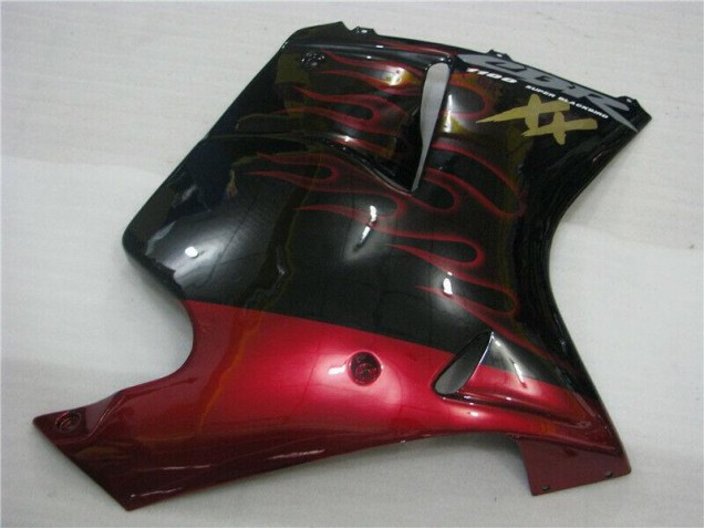 Vermelho Chama Kit Carenagem CBR 1100 XX 1996-2007