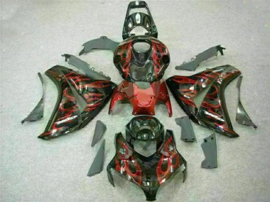 Vermelho Chama Kits Carenagem CBR 1000RR 2008-2011