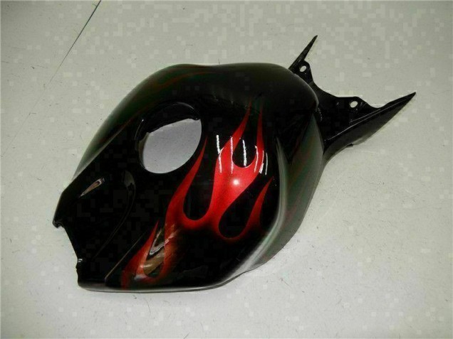 Vermelho Chama Preto Carenagem CBR 1000RR 2004-2005 Vermelho Chama Preto Carenagem CBR 1000RR 2004-2005