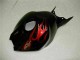 Vermelho Chama Preto Carenagem CBR 1000RR 2004-2005 Vermelho Chama Preto Carenagem CBR 1000RR 2004-2005
