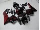 Vermelho Chama Preto Carenagem CBR 600RR 2005-2006 Vermelho Chama Preto Carenagem CBR 600RR 2005-2006