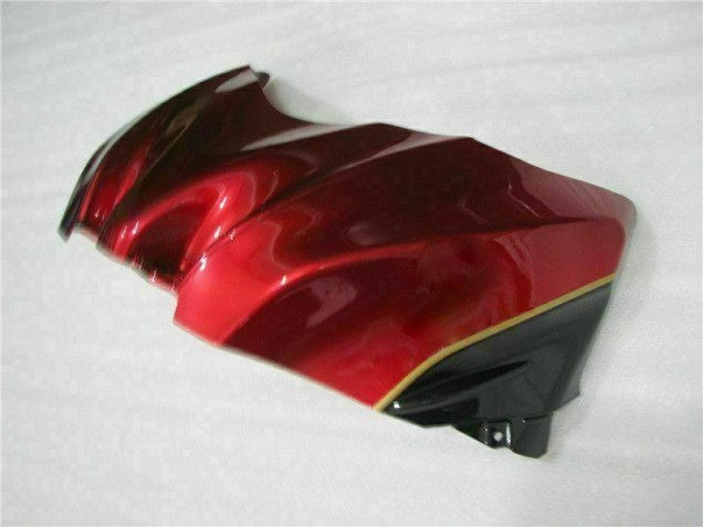 Vermelho Chama Preto Carenagem GSXR 1000 K9 2009-2016 Vermelho Chama Preto Carenagem GSXR 1000 K9 2009-2016