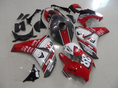Vermelho & Cinzento Fma Carenagem CBR 1000RR 2008-2011