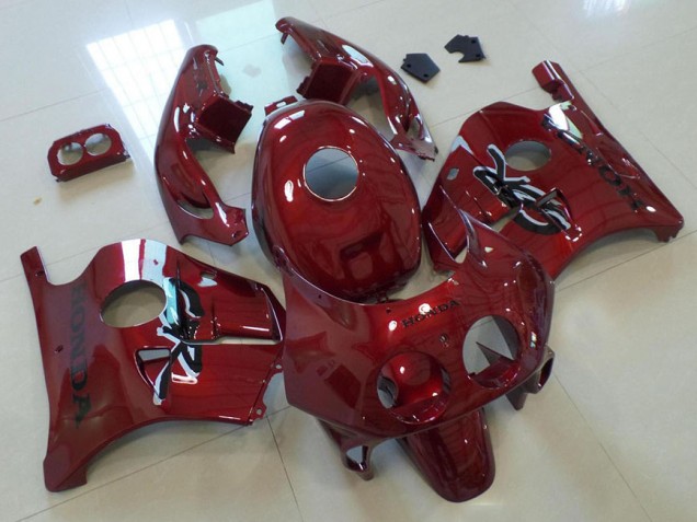 Vermelho Escuro Carenagem CBR 250RR MC22 1991-1998 Vermelho Escuro Carenagem CBR 250RR MC22 1991-1998