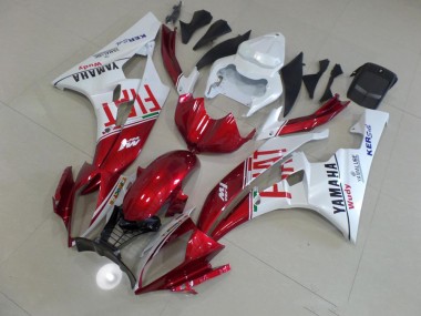 Vermelho Fiat Carenagem R6 2006-2007
