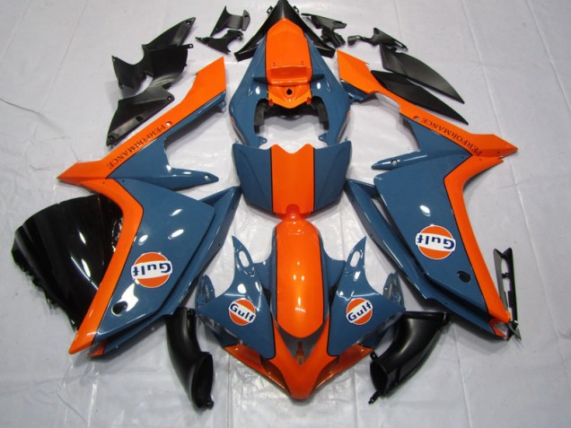 Vermelho Gulf Carenagem R1 2007-2008 Vermelho Gulf Carenagem R1 2007-2008