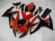 Vermelho Kit Carenagem GSXR 600 / 750 K6 2006-2007 Vermelho Kit Carenagem GSXR 600 / 750 K6 2006-2007