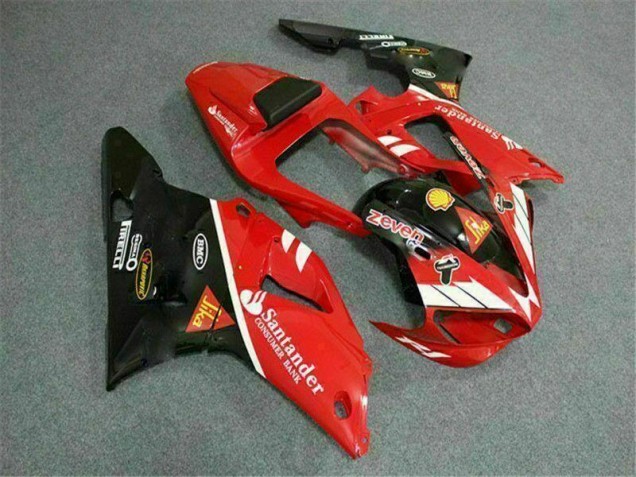 Vermelho Kit Completo Carenagem R1 2000-2001 Vermelho Kit Completo Carenagem R1 2000-2001