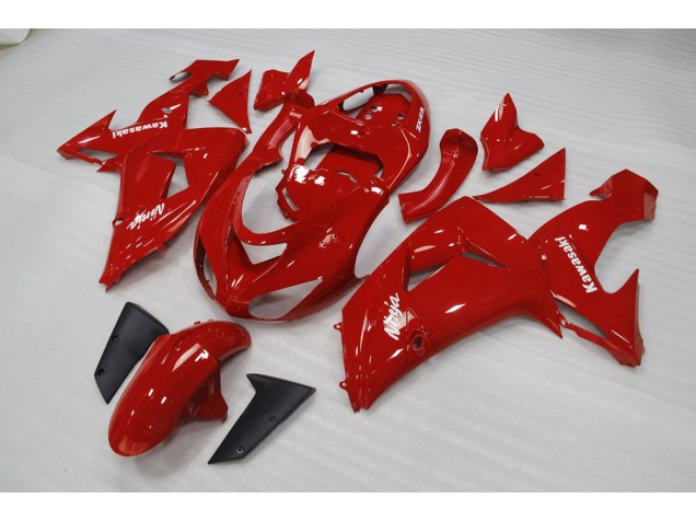 Vermelho Kits Carenagem ZX10R 2006-2007 Vermelho Kits Carenagem ZX10R 2006-2007