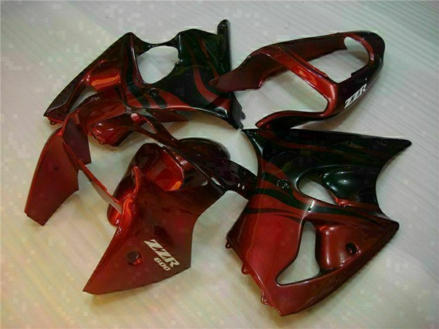 Vermelho Kits Carenagem ZX6R 2000-2002 Vermelho Kits Carenagem ZX6R 2000-2002