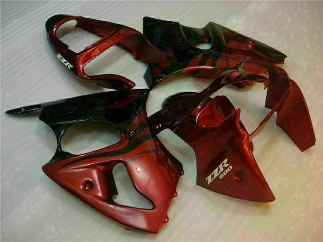 Vermelho Kits Carenagem ZX6R 2000-2002 Vermelho Kits Carenagem ZX6R 2000-2002