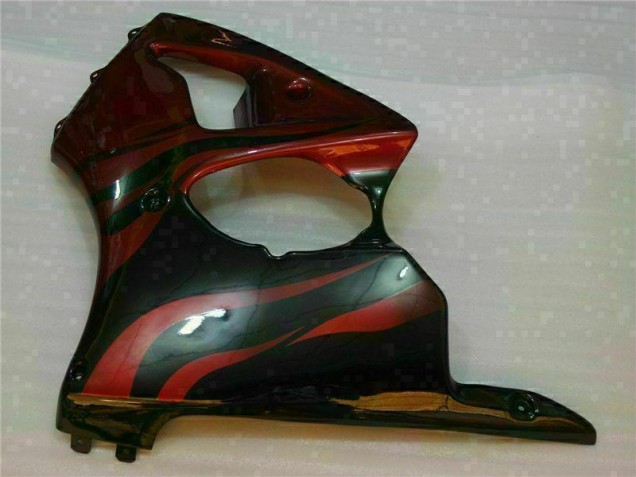 Vermelho Kits Carenagem ZX6R 2000-2002 Vermelho Kits Carenagem ZX6R 2000-2002
