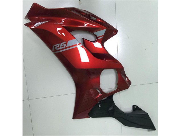 Vermelho Kits Completo Carenagem R6 2017-2023 Vermelho Kits Completo Carenagem R6 2017-2023