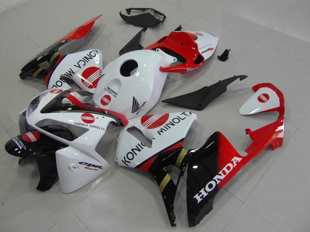 Vermelho Konica Carenagem CBR 600RR 2005-2006 Vermelho Konica Carenagem CBR 600RR 2005-2006
