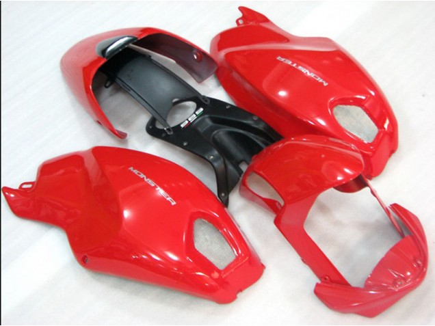 Vermelho Monster Carenagem Ducati Monster 696 2008-2012