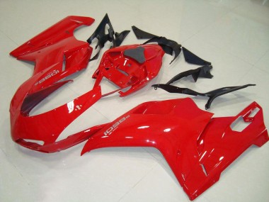 Vermelho Original Carenagem Ducati 848 1098 1198 2007-2014