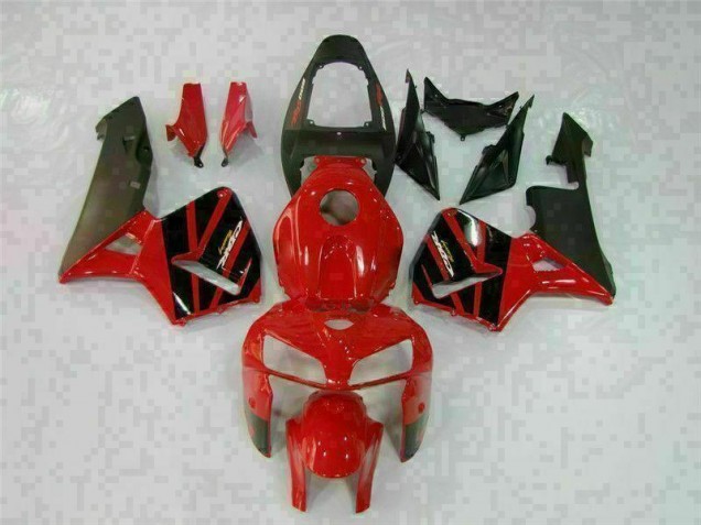 Vermelho Plástico CBR 600RR 2005-2006 Vermelho Plástico CBR 600RR 2005-2006