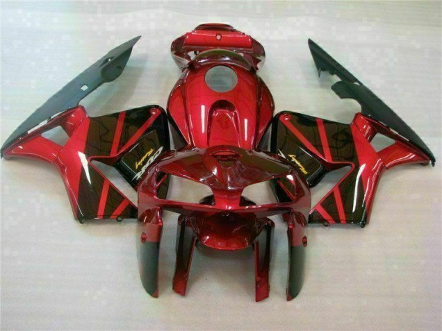 Vermelho Plásticos CBR 600RR 2005-2006 Vermelho Plásticos CBR 600RR 2005-2006