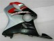 Vermelho Prata Abs Carenagem CBR 600 F4i 2004-2007