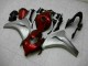 Vermelho Prata Abs Plástico CBR 1000RR 2008-2011 Vermelho Prata Abs Plástico CBR 1000RR 2008-2011