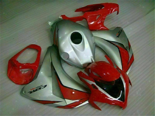 Vermelho Prata Abs Plásticos CBR 1000RR 2008-2011