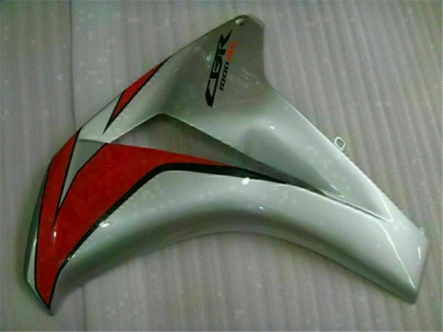 Vermelho Prata Abs Plásticos CBR 1000RR 2008-2011
