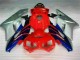 Vermelho Prata Azul Carenagem CBR 1000RR 2004-2005