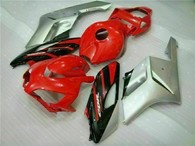 Vermelho Prata Carenagem CBR 1000RR 2004-2005 Vermelho Prata Carenagem CBR 1000RR 2004-2005