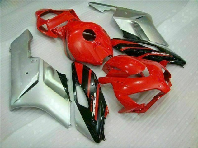 Vermelho Prata Carenagem CBR 1000RR 2004-2005 Vermelho Prata Carenagem CBR 1000RR 2004-2005