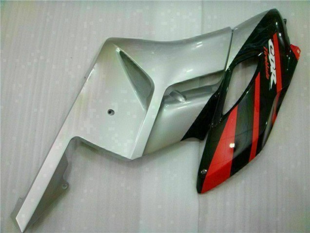 Vermelho Prata Carenagem CBR 1000RR 2004-2005 Vermelho Prata Carenagem CBR 1000RR 2004-2005