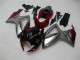 Vermelho Prata Carenagem GSXR 600 / 750 K6 2006-2007