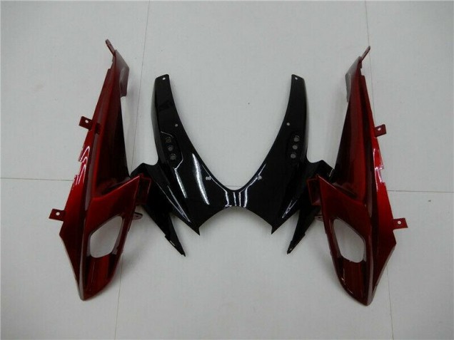 Vermelho Prata Carenagem GSXR 600 / 750 K6 2006-2007