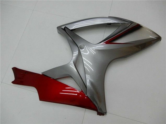 Vermelho Prata Carenagem GSXR 600 / 750 K6 2006-2007