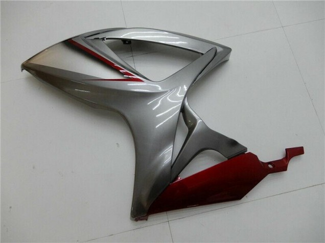 Vermelho Prata Carenagem GSXR 600 / 750 K6 2006-2007