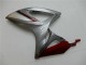 Vermelho Prata Carenagem GSXR 600 / 750 K6 2006-2007