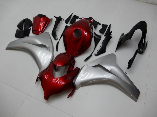 Vermelho Prata Carenagem & Plástico CBR 1000RR 2008-2011 Vermelho Prata Carenagem & Plástico CBR 1000RR 2008-2011