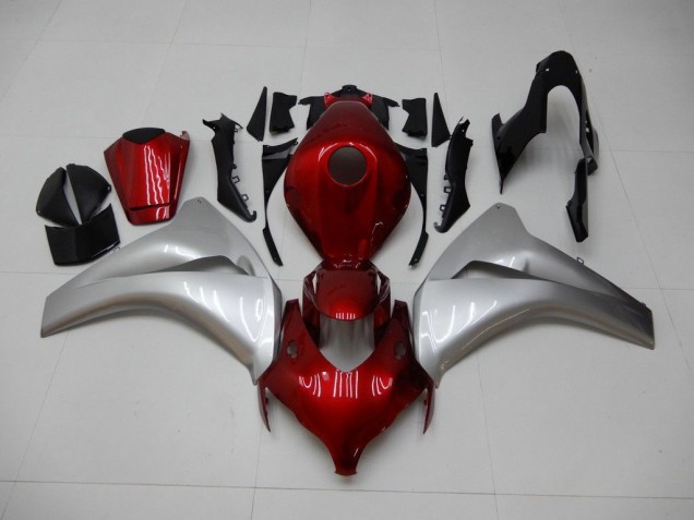 Vermelho Prata Carenagem & Plástico CBR 1000RR 2008-2011 Vermelho Prata Carenagem & Plástico CBR 1000RR 2008-2011