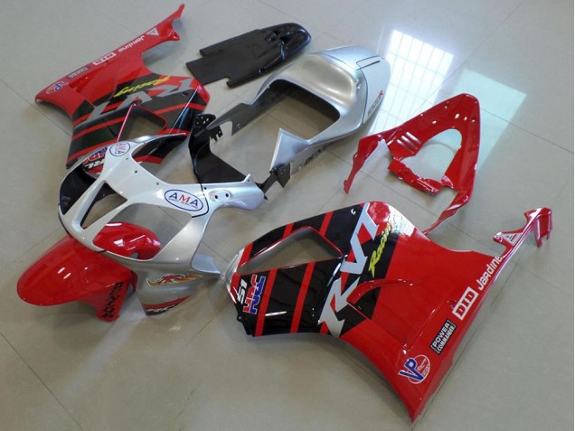 Vermelho Prata Carenagem VTR 1000 2000-2006
