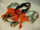 Vermelho Prata Kit Carenagem CBR 600 F4i 2001-2003 Vermelho Prata Kit Carenagem CBR 600 F4i 2001-2003