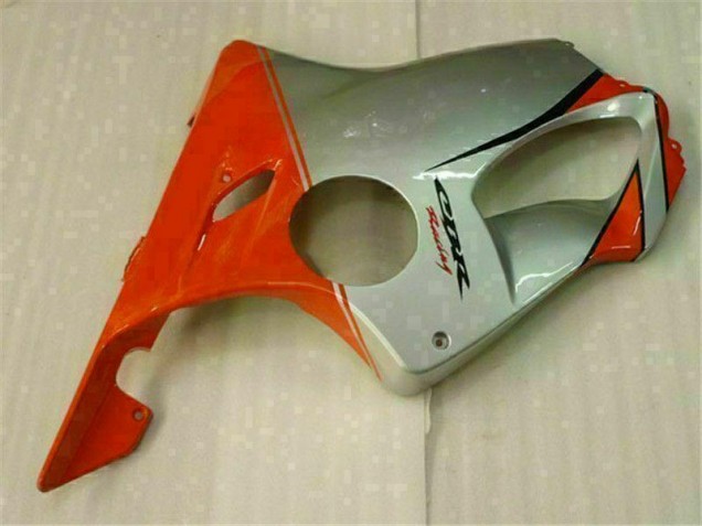 Vermelho Prata Kit Carenagem CBR 600 F4i 2001-2003 Vermelho Prata Kit Carenagem CBR 600 F4i 2001-2003
