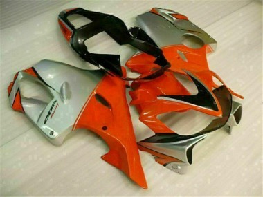 Vermelho Prata Kit Carenagem CBR 600 F4i 2001-2003