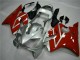 Vermelho Prata Kit Completo Carenagem CBR 600 F4i 2001-2003 Vermelho Prata Kit Completo Carenagem CBR 600 F4i 2001-2003