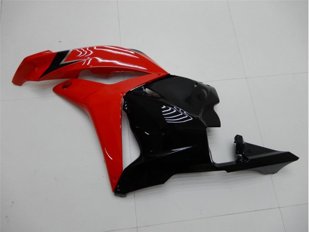 Vermelho Preto Abs Carenagem CBR 600RR 2009-2012 Vermelho Preto Abs Carenagem CBR 600RR 2009-2012