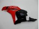 Vermelho Preto Abs Carenagem CBR 600RR 2009-2012 Vermelho Preto Abs Carenagem CBR 600RR 2009-2012