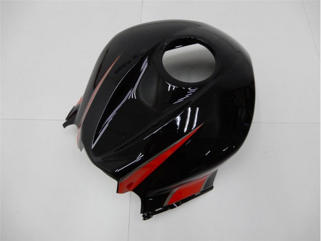Vermelho Preto Abs Carenagem CBR 600RR 2009-2012 Vermelho Preto Abs Carenagem CBR 600RR 2009-2012