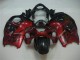 Vermelho Preto Abs Carenagem GSXR 1300 Hayabusa 1996-2007 Vermelho Preto Abs Carenagem GSXR 1300 Hayabusa 1996-2007