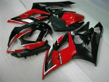 Vermelho Preto Abs Kit Carenagem & Plásticos GSXR 1000 K5 2005-2006