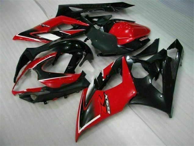 Vermelho Preto Abs Kit Carenagem & Plásticos GSXR 1000 K5 2005-2006