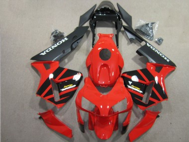 Vermelho Preto Abs Kit Completos Carenagem CBR 600RR 2003-2004